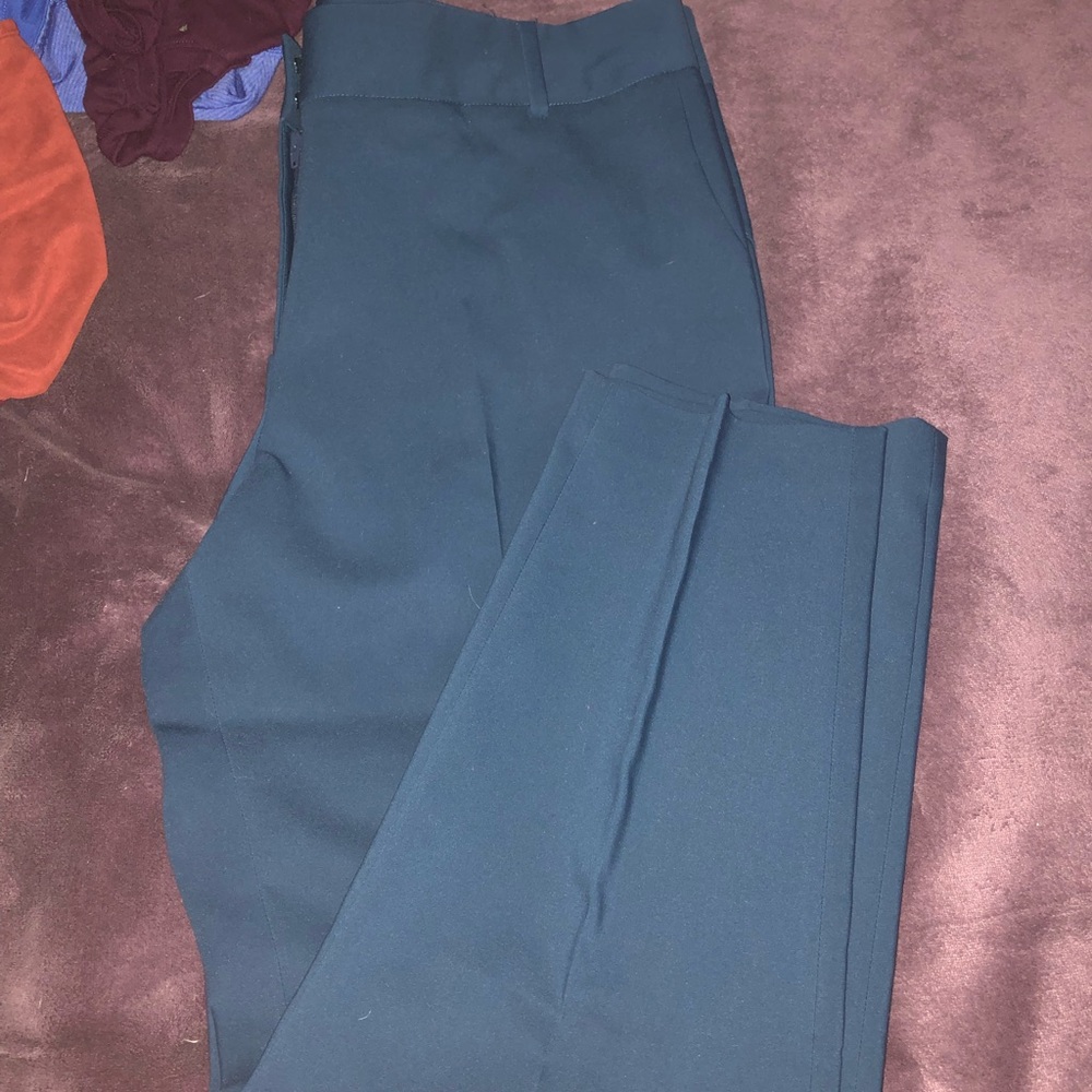 Cute blue chino dress pants
